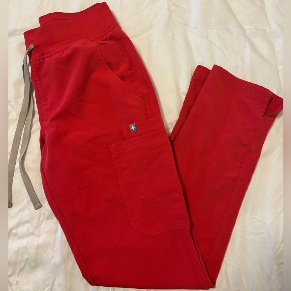 Figs high waisted Yola Skinny Scrub Pant
